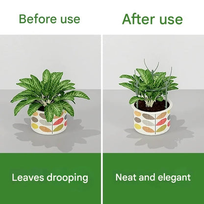 💕💖🌿Hagearbeid Grønn plante støtte ramme