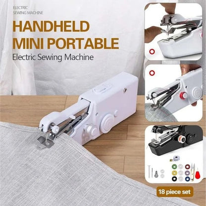 Håndholdt mini elektrisk symaskin [Gjør livet ditt enklere