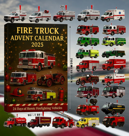 🚒🔥BRANNBIL-ADVENTSKALENDER 2025🎁🌲