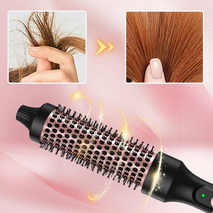 🤩 Begrenset varmt salg 💖🔥3 i 1 termisk børste 32mm krøllejernbørst