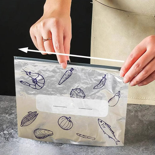 Antibakteriell friskhetspose av aluminiumsfoli