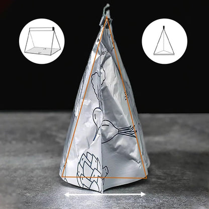 Antibakteriell friskhetspose av aluminiumsfoli