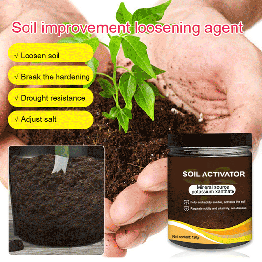🌱 Blomstrende jord, uanstrengt naturlig - jordaktivator🌱